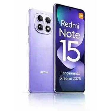 Imagem de Redmi Note 15 4G 8GB 256GB Roxo Global  Imperdível - Xiaomi Note 15 4G