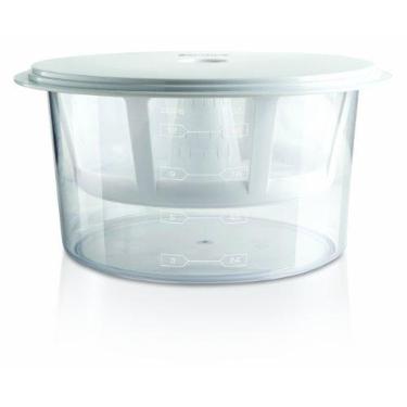Imagem de Iogurteira Euro Cuisine GY50, com peneira de malha ultrafina, sem BPA, branco