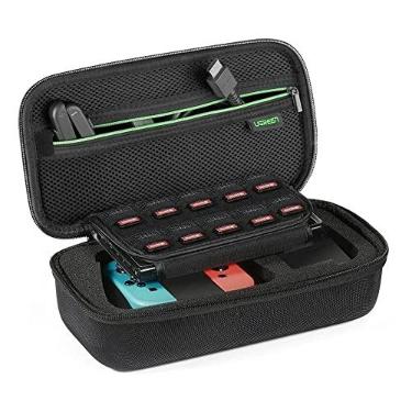 Imagem de Case Bag Bolsa Estojo U.green para Nintendo Switch Forro Interno de Espuma Diferentes Repartições Design de Ziper/No Brasil