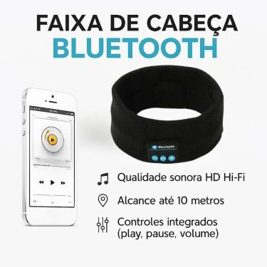 Imagem de Faixa de Cabeça Bluetooth para Dormir e Exercícios - LIPPIN