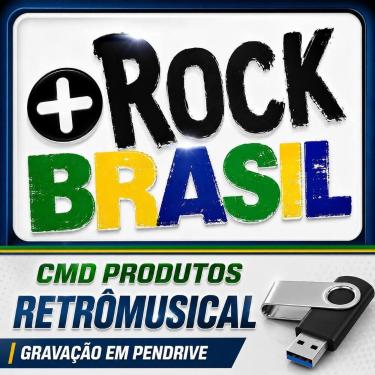 Imagem de Pen Drive 8gb com Músicas - Rock Nacional Anos 70's á 2000's - Playlis
