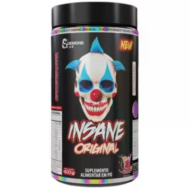 Imagem de Pré Treino Insane Original 400g Demons Lab - Sabor Frutas Vermelhas