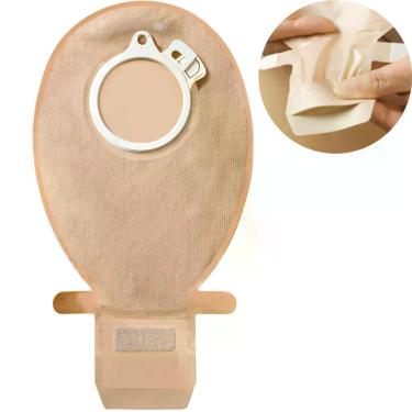 Imagem de 10 Bolsa Colostomia 70mm Opaca Sensura Click Referência 10367 Coloplas