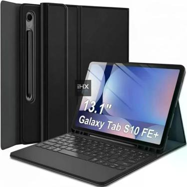 Imagem de Capa Teclado com Touchpad para Tablet Redmi Pad 2 11 Pol Conexão sem Fio Bluetooth Bateria Recarregável Alta