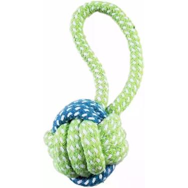 Imagem de Bola Corda Tropical 18 Cm Azpr - Pet