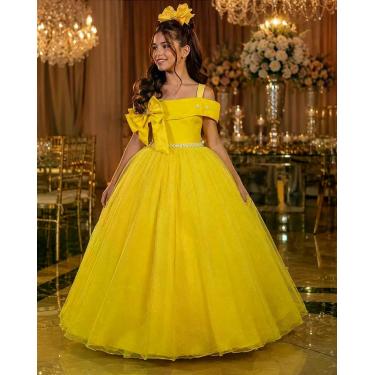 Imagem de Vestido Longo Doce Elegância Amarelo Banana Club, Golden fizz, 2