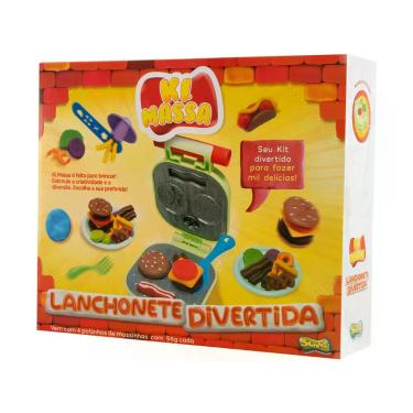 Imagem de Ki Massa - Massinha Modelar Infantil Lanchonete Divertida - Sunny Brin