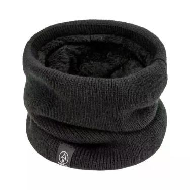 Imagem de Cachecol Feminino De Inverno Em Pelúcia E Lã, Aquecedor De Pescoço, Go