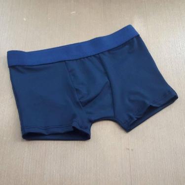 Imagem de Cueca Boxer Infantil Lisa Cor:Azul MarinhoTamanho:G - Optiz, Azul mari