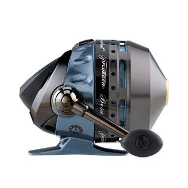 Imagem de Pflueger Carretel President Spincast, molinete de pesca tamanho 10, posição do punho direito/esquerdo, carretel de alumínio, sistema de arraste de discagem, azul