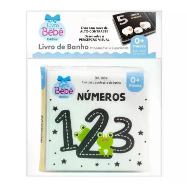 Imagem de Livro - Olá, Bebê! Um livrinho Contraste de Banho: Números