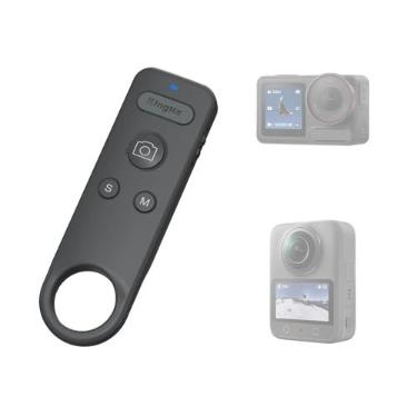 Imagem de Câmera esportiva sem fio com controle remoto Bluetooth compatível com DJI Action5Pro/Action4/Osmo 360, acessórios de ação inteligente de tiro de longo alcance de 15 m, ideal para esportes ao ar livre