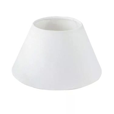 Imagem de Cúpula para abajur luminaria 14x36x23cm tecido algodão soquete Naciona