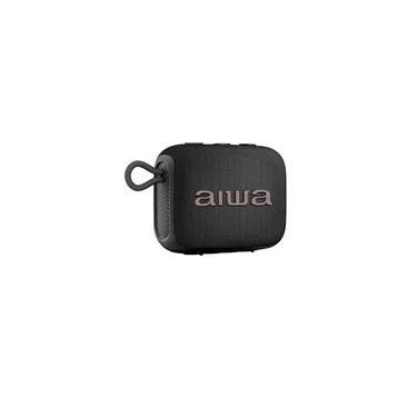 Imagem de Caixa de Som Portátil Mini Speaker AIWA AWS-SP-07-B, Bluetooth, Bivolt, Preto - AWS-SP-07-B