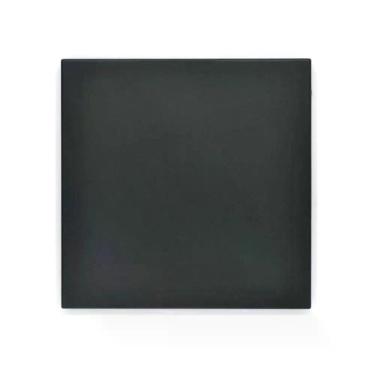 Imagem de Placa Cega 4x4 575362B para Acabamento de Cabos Antena Coaxial TV Radiofrequencia Grafite Pial