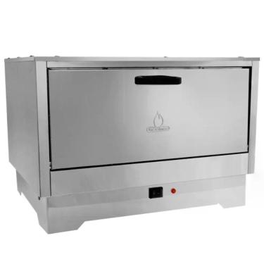 Imagem de Estufa Aquecedora Para Alimentos 18 Marmitas Em18l Inox Metalmaq 220V