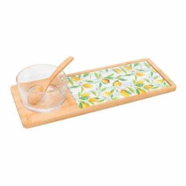 Imagem de Conjunto 4 Peças para Servir Siciliano Bambu Lyor