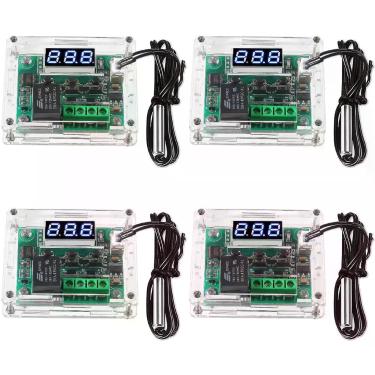 Imagem de Controlador de Temperatura hiBCTR W1209  Kit com 4 unidades 12V CC