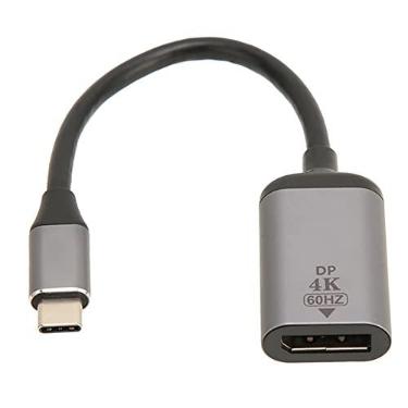 Imagem de Adaptador USB C para DisplayPort 4K 60Hz, cabo USB Tipo C para DP 1.2 para Book, para XPS, para S21 S20 Note 20
