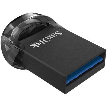 Imagem de Pendrive SanDisk Ultra Fit 128GB USB 3.1 Preto