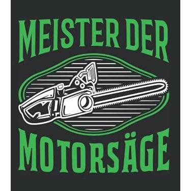Imagem de Baumfäller Notizbuch: Meister der Motorsäge Baumfäller Kettensäge / 6x9 Zoll / 120 karierte Seiten Seiten