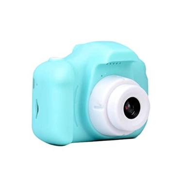 Imagem de Qudai Câmera digital infantil de alta resolução 1080P Mini filmadora de vídeo com tela grande IPS de 13pixels e 2 polegadas para meninos e meninas BD