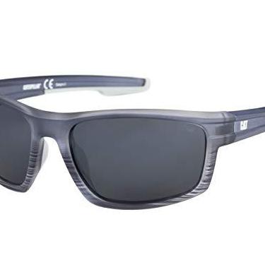 Imagem de Caterpillar Men's Motor Polarized Sunglasses Rectangular, Matte Navy Crystal Fade, 62 mm