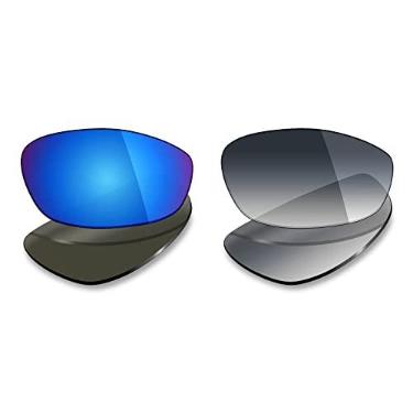 Imagem de 2 pares de lentes polarizadas de substituição da Mryok para óculos de sol Oakley Whisker – Opções