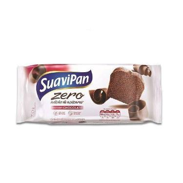Imagem de Bolo Chocolate Zero Açúcar Suavipan 250g