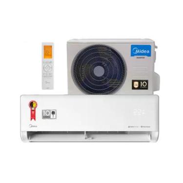 Imagem de Ar Condicionado Split Midea Hi Wall Inverter Ai Ecomaster 18.000 Btu/h Frio Monofásico Branco 38ezvca18m5/42ezvca18m5 220v