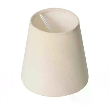 Imagem de Cúpula para luminaria lustre pendente 13x7x14cm pequena de Tecido Algo