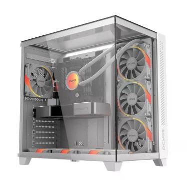 Imagem de Gabinete Gamer Forcefield Max White Ghost - Gffmaxwg