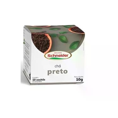 Imagem de Chá Preto em Sachês Natural e Puro Schneider