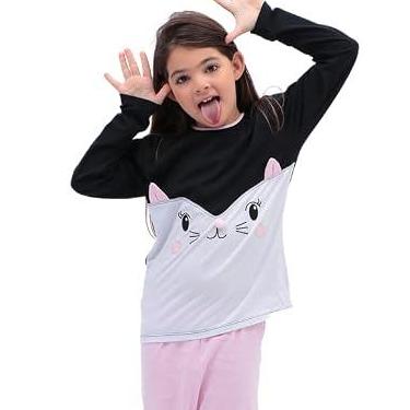 Imagem de Pijama Infantil Gatinha Danada - COMFY - QUIMERA KIDS Tamanho:1