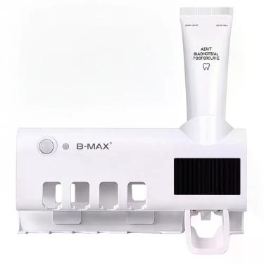 Imagem de Dispenser Pasta De Dente Automatico Suporte Escova UV Vácuo - VLPECOM