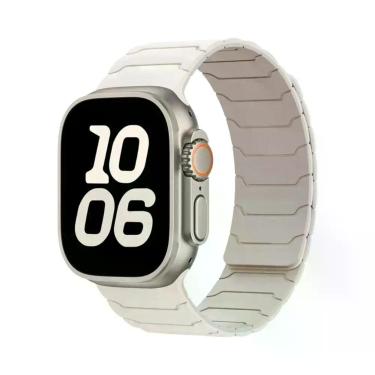 Imagem de Pulseira Magnética De Silicone Para Apple Watch Ultra 2 49mm 44mm 45mm