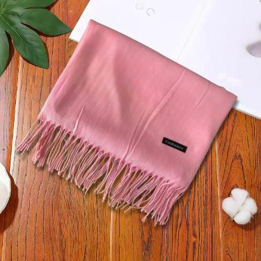 Imagem de Cachecol Lenço Pashimina Xale Echarpe Liso Estilo Cashmere - Capells, 