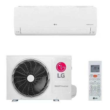 Imagem de Ar Condicionado Split LG Hi Wall Smart Voice Inverter 12.000 Btu/h Frio Monofásico Branco S3-Q12JA31E 220V