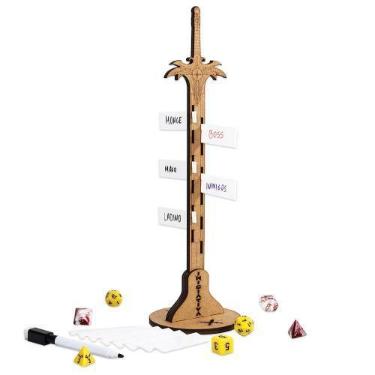Imagem de Controlador de Iniciativas Espada - Slim - RPG - Forja Fantasy