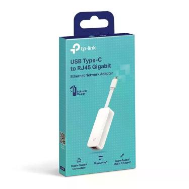 Imagem de Adaptador de Rede TP-Link UE300C Gigabit USB 3.0 Tipo C com LED