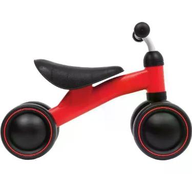 Imagem de Bicicleta De Equilíbrio 4 rodas Buba 12m+, Vermelho