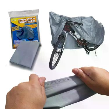 Imagem de Capa Para Bicicleta 2m X 1m Impermeável Sol e Chuva Aro 29 e 26 - West