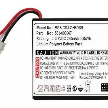 Imagem de bat Compativel Com Logitech H800 Compativel 533000067 loh800sl - bgb