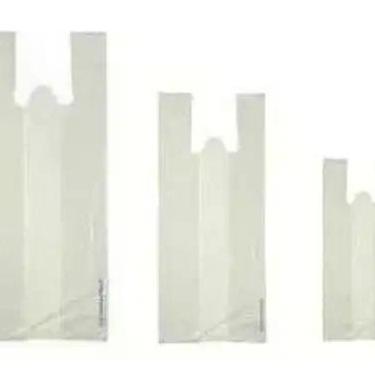 Imagem de Sacolas Plasticas Creme Reciclada 70x90 Pacote De 5 Kg - Higipack