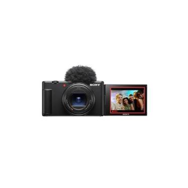 Imagem de Sony Câmera Vlog ZV-1 II para criadores de conteúdo e vloggers - preta | Sensor de 20,1 MP de 1 polegada com lente de 18-50 mm e vídeo 4K para vlogging, retratos e viagens