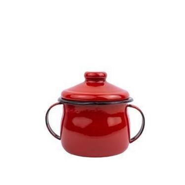 Imagem de Açucareiro Esmaltado N8 239ml - Esmaltados Silva , Vermelho