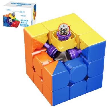 Imagem de Bukefuno MoYu Super RS3M 2022 Maglev Versão 3x3 Cubo Magnético de Velocidade Sem Adesivo MFJS Quebra-Cabeça Mágico 3x3x3