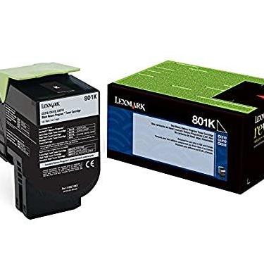 Imagem de Lexmark Toner preto do programa de retorno 80C10K0