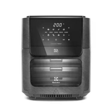 Imagem de Air Fryer Oven Electrolux Rita Lobo 12L Digital Grafite c/ Espeto e Gr