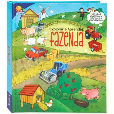 Imagem de Livro - Explorar e Aprender - Um livro com abas: Fazenda